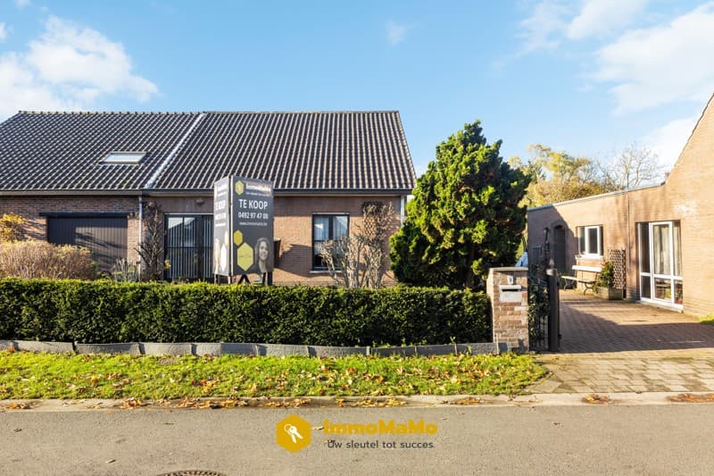 VERKOCHT - HUIS MET DUBBELE GARAGE EN TUIN TE KOOP IN ZAFFELARE-LOCHRISTI – foto 1