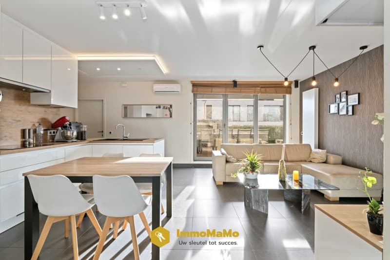 RECENT APPARTEMENT MET GROOT TERRAS, ONDERGRONDSE STAANPLAATS & BERGING IN WACHTEBEKE – foto 5