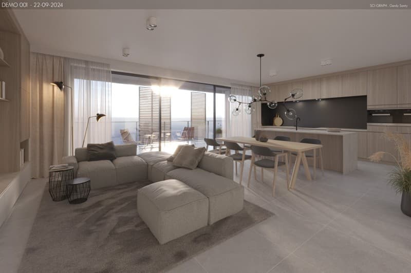 MOGELIJKHEID AANKOOP NIEUWBOUW à 6% BTW - NIEUWBOUW APPARTEMENT TE KOOP IN LOCHRISTI (WACHTEBEKE) – foto 5