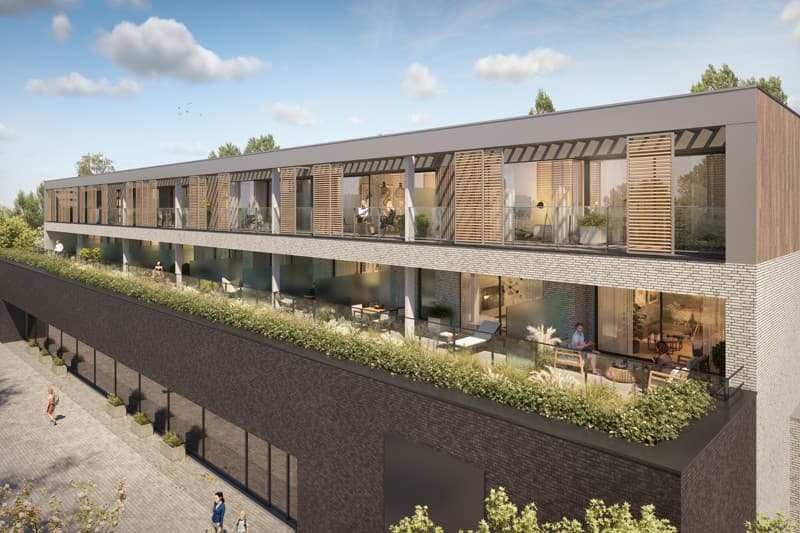 VERKOCHT - MOGELIJKHEID AANKOOP NIEUWBOUW à 6% - NIEUWBOUW APPARTEMENT TE KOOP IN LOCHRISTI (WACHTEBEKE) – foto 2