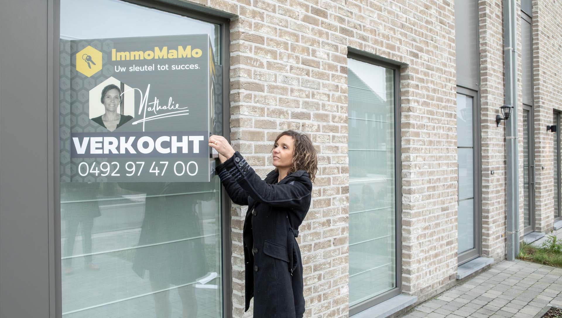 Verkocht bord